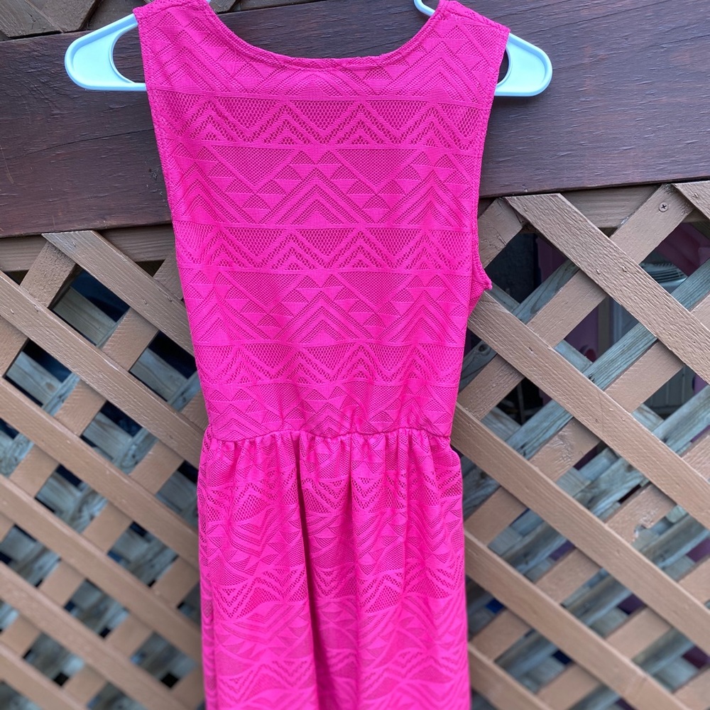 Pink Patterned Dress - Picture 4 of 4